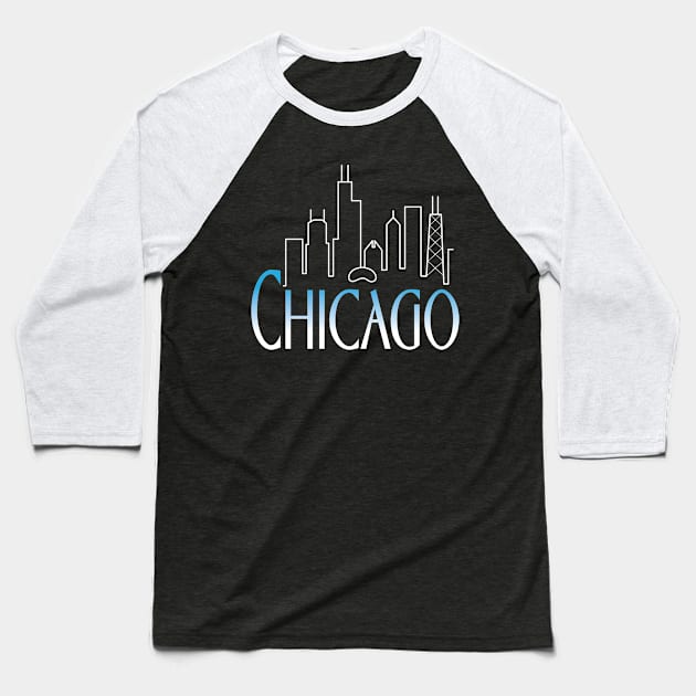 Chicago Frasier Baseball T-Shirt by harebrained